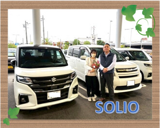 ソリオ納車です